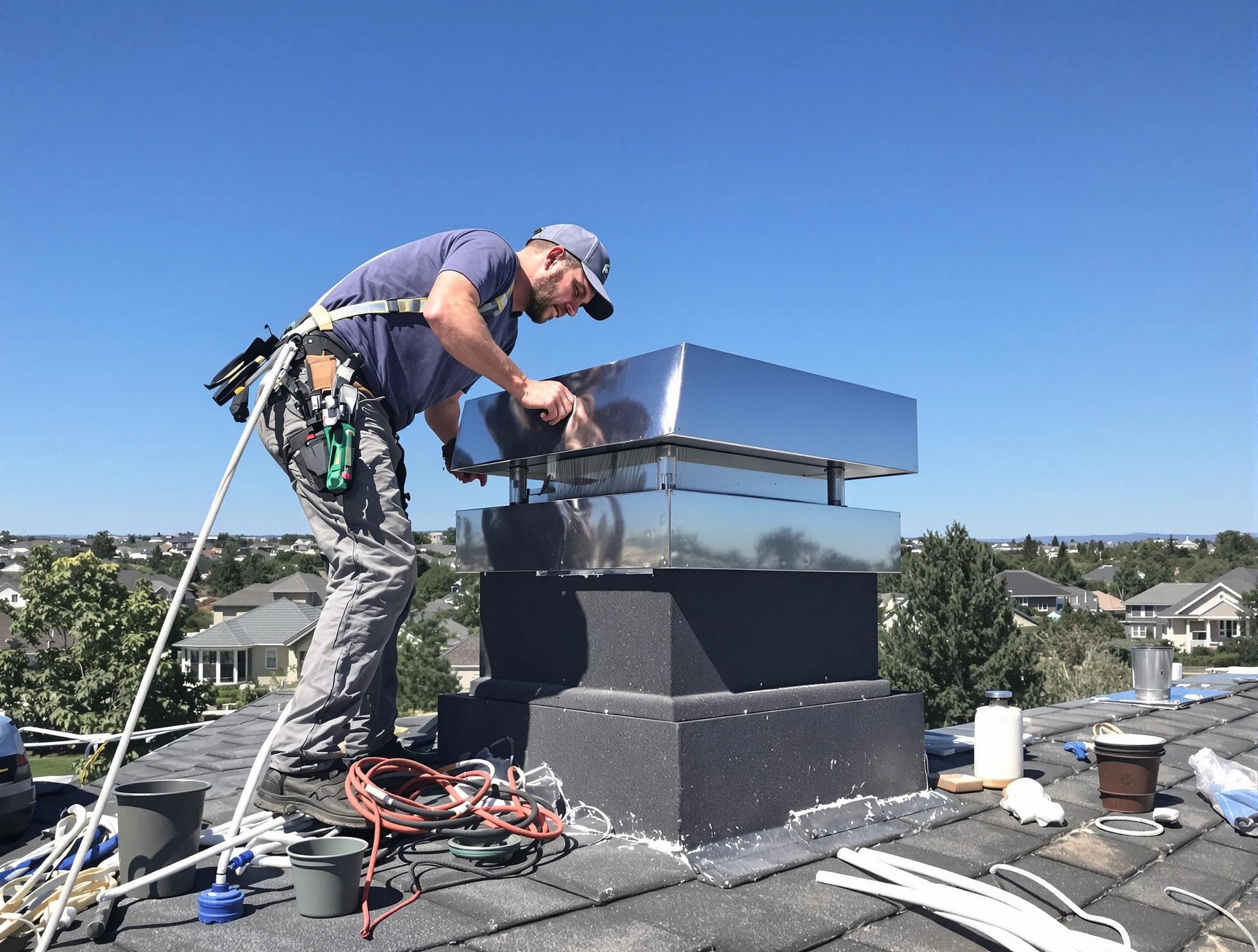 Chimney Cap Services service in Bonanza, GA